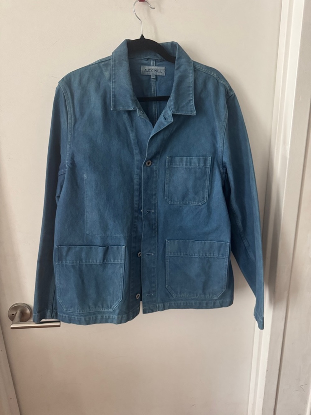 Alex Mills Blue Denim Work Jacket - Picture 1 of 3